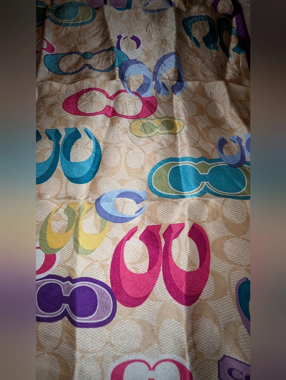 Coach elegant silk